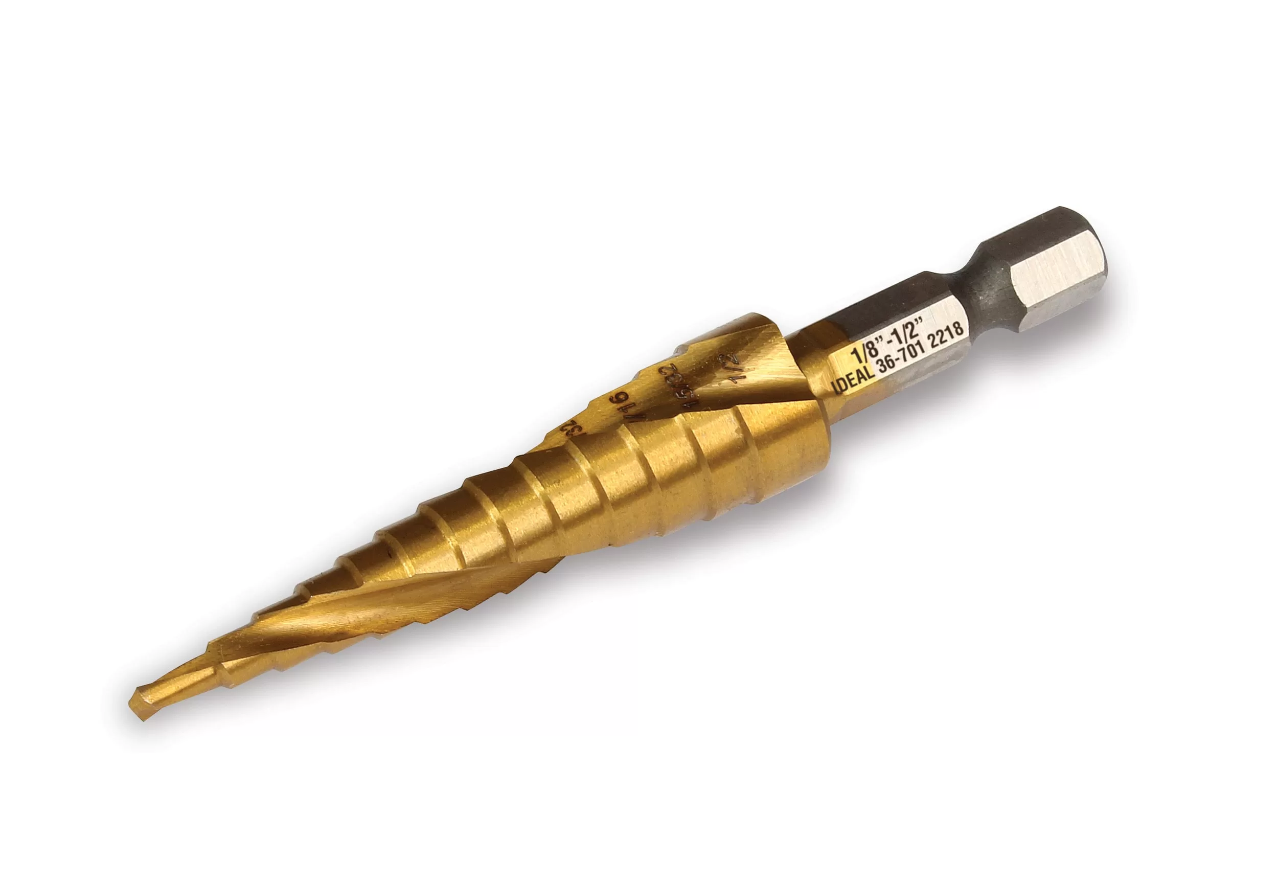 IDEAL 1/4-in Step Drill Bit Set (1/4-in to 1-3/8-in) - Image 6