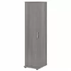 Bush Business Furniture Universal Storage 15.6692-in W x 61.811-in H Wood Composite Platinum Gray Freestanding Utility Storage Cabinet
