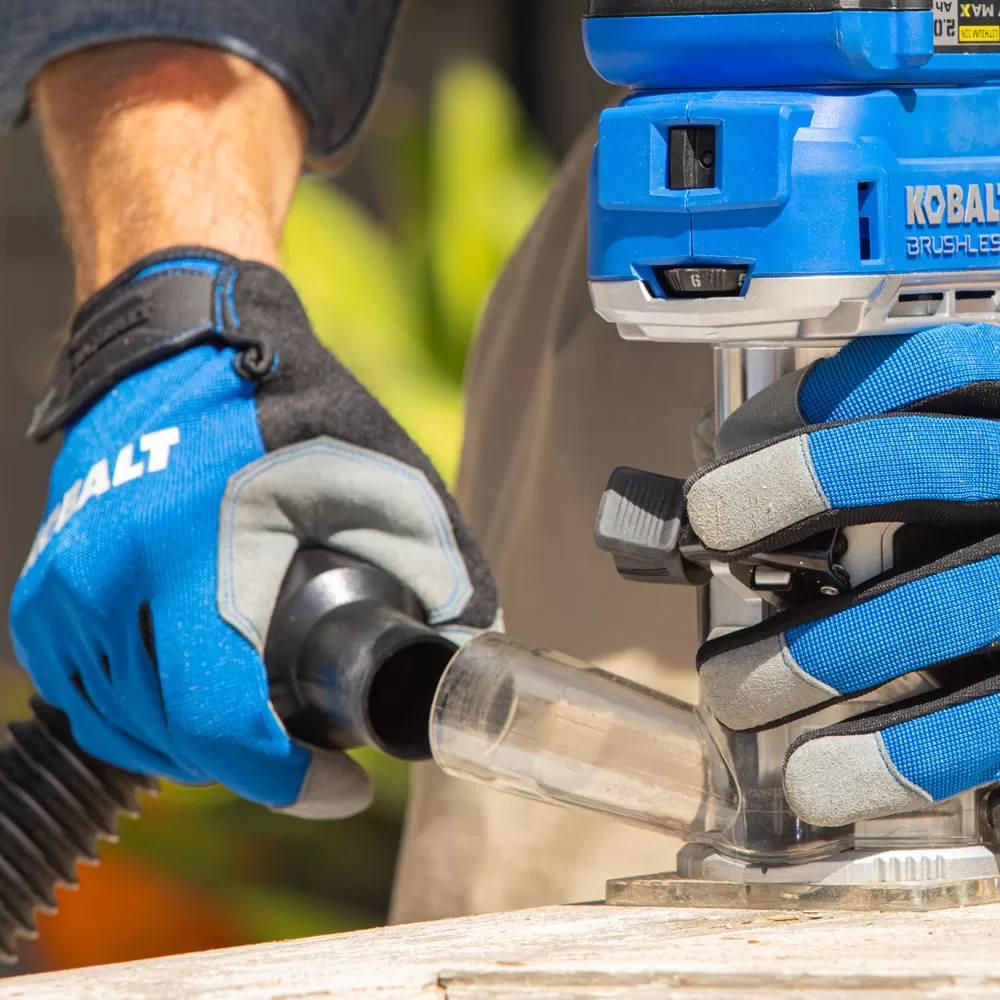 Kobalt 24V MAX 1/4-in-Amp Variable Speed Brushless Trim Cordless Router (Tool Only) - Image 11
