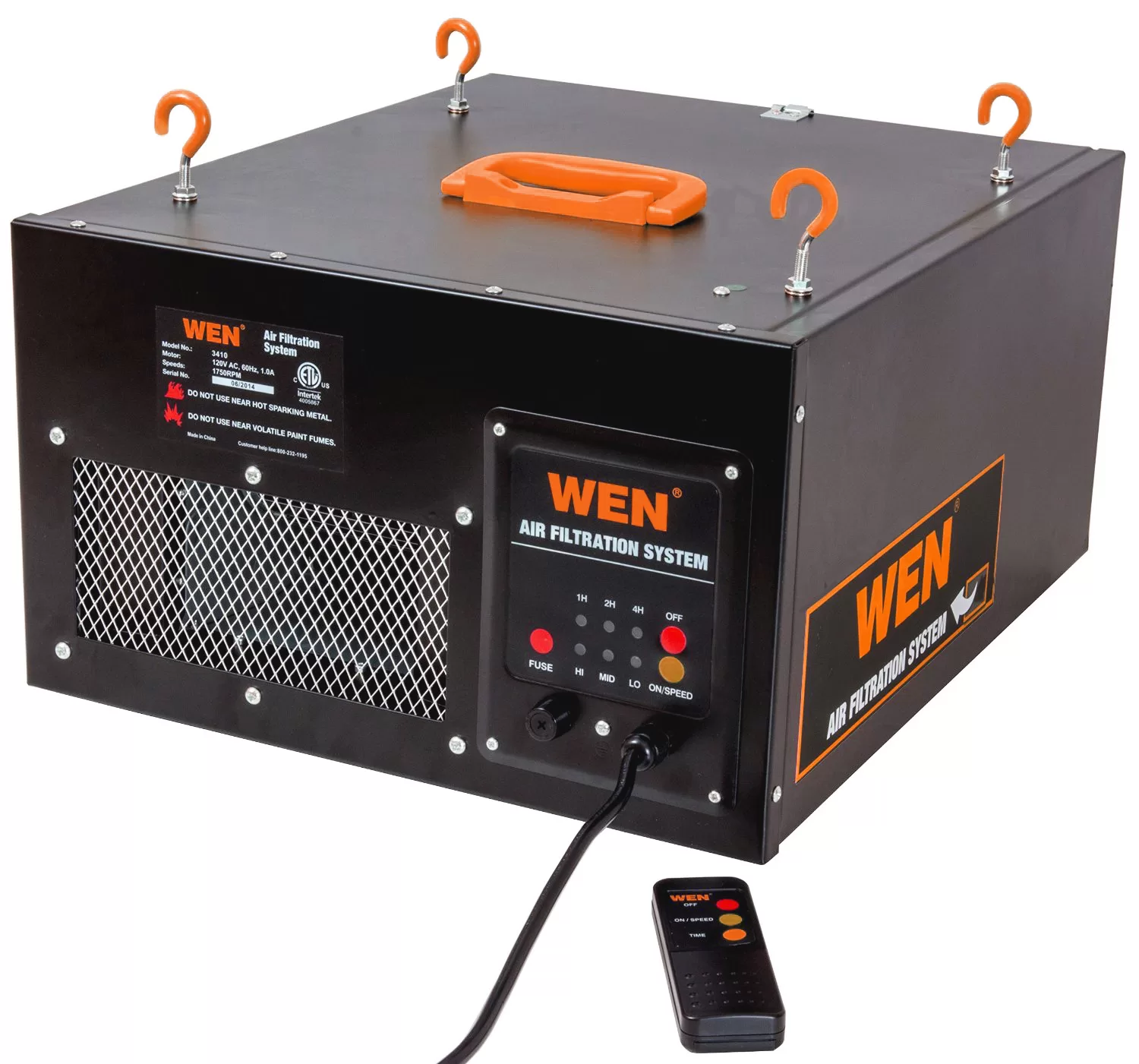 WEN 3410 Dry Dust Collector with Polyester Filter - Image 2