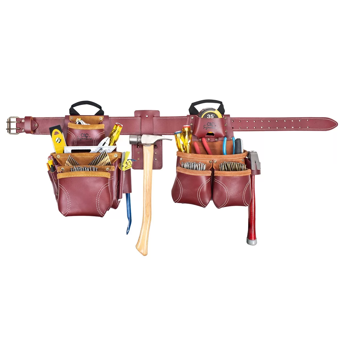 Custom LeatherCraft Signature Elite Framer Leather Tool Apron - Image 2