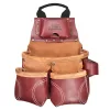 Custom LeatherCraft Signature Elite Leather General Construction Tool Pouch