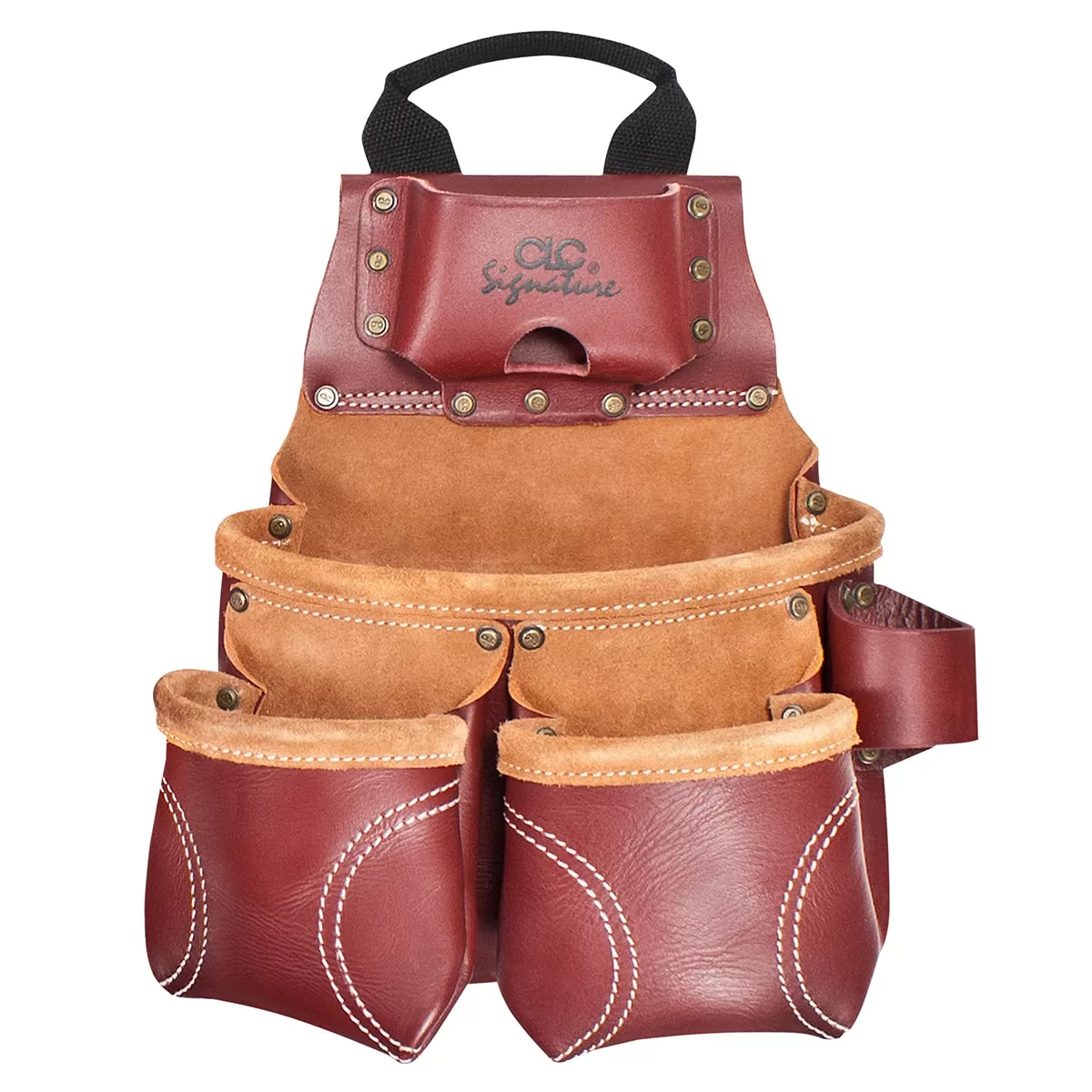 Custom LeatherCraft Signature Elite Leather General Construction Tool Pouch