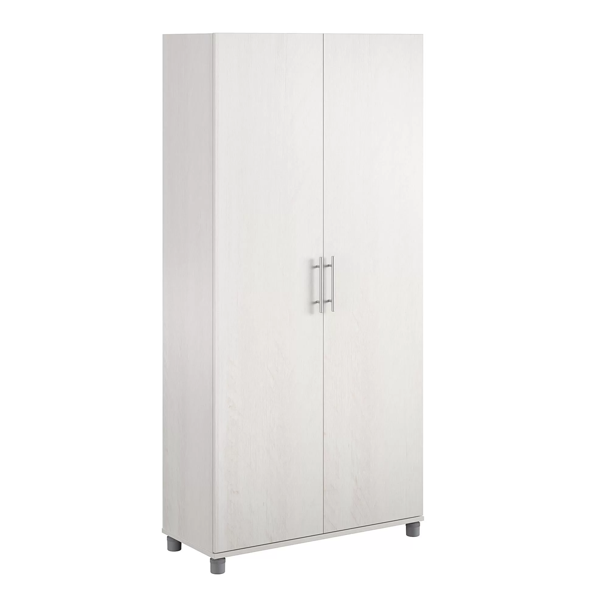 Ameriwood Home Camberly 35.68-in W x 74.31-in H Wood Composite Ivory Oak/Magnolia Oak Freestanding Utility Storage Cabinet - Image 19