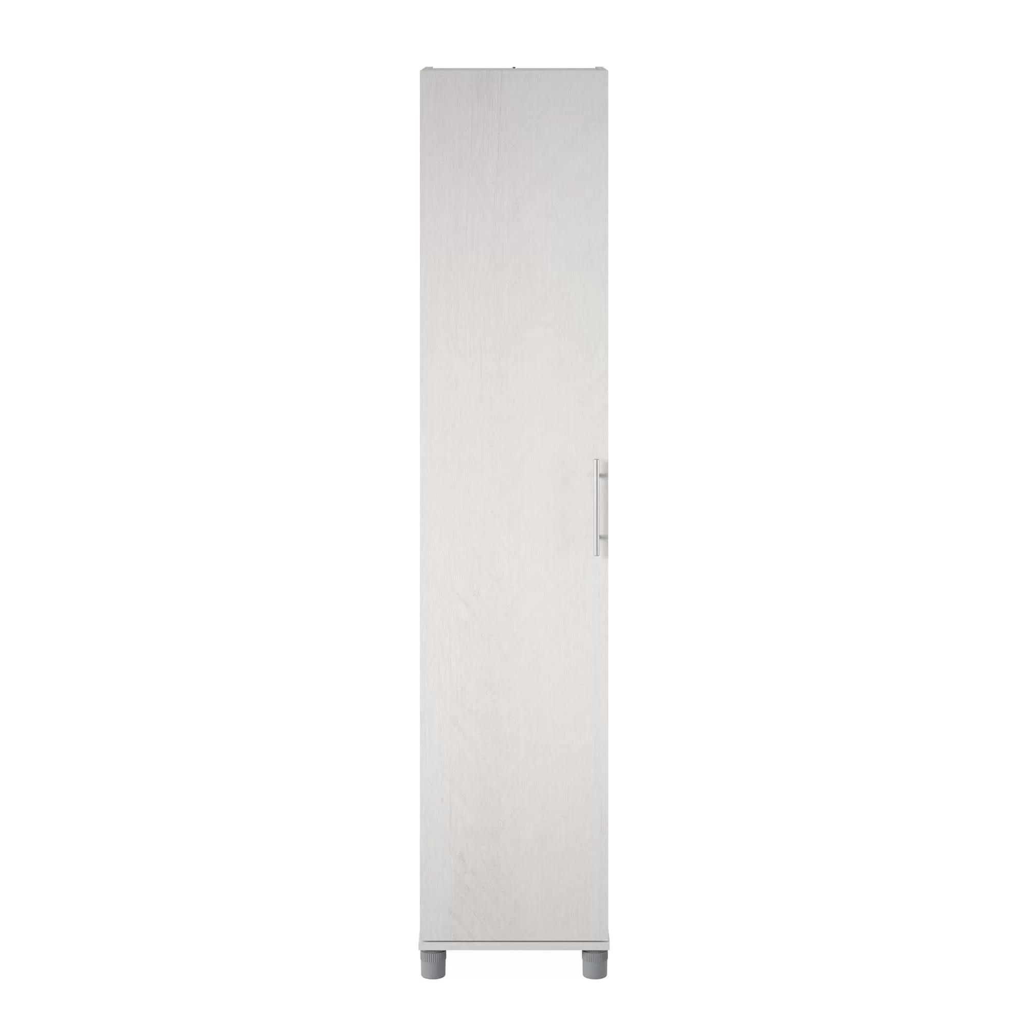 Ameriwood Home Camberly 15.7-in W x 74.3-in H Wood Composite Ivory Oak/Magnolia Oak Freestanding Utility Storage Cabinet - Image 2