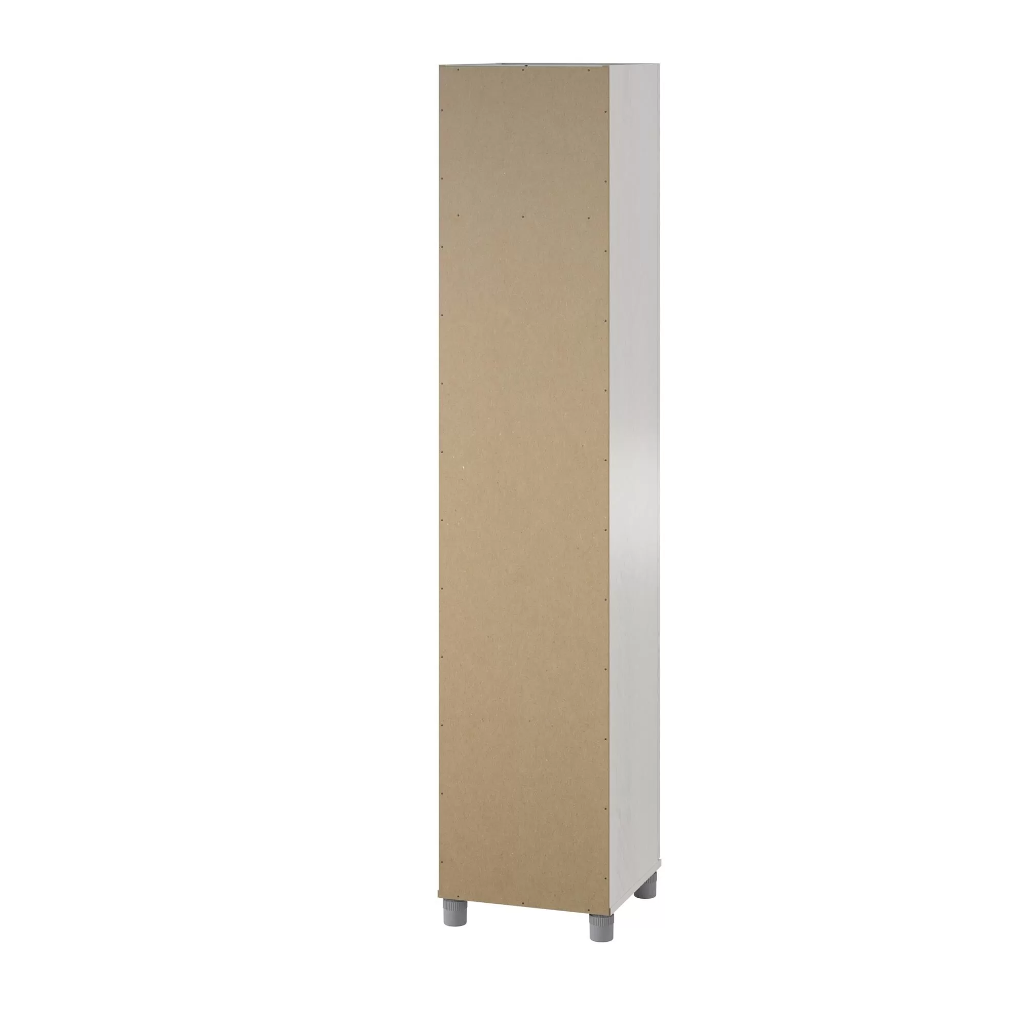 Ameriwood Home Camberly 15.7-in W x 74.3-in H Wood Composite Ivory Oak/Magnolia Oak Freestanding Utility Storage Cabinet - Image 7