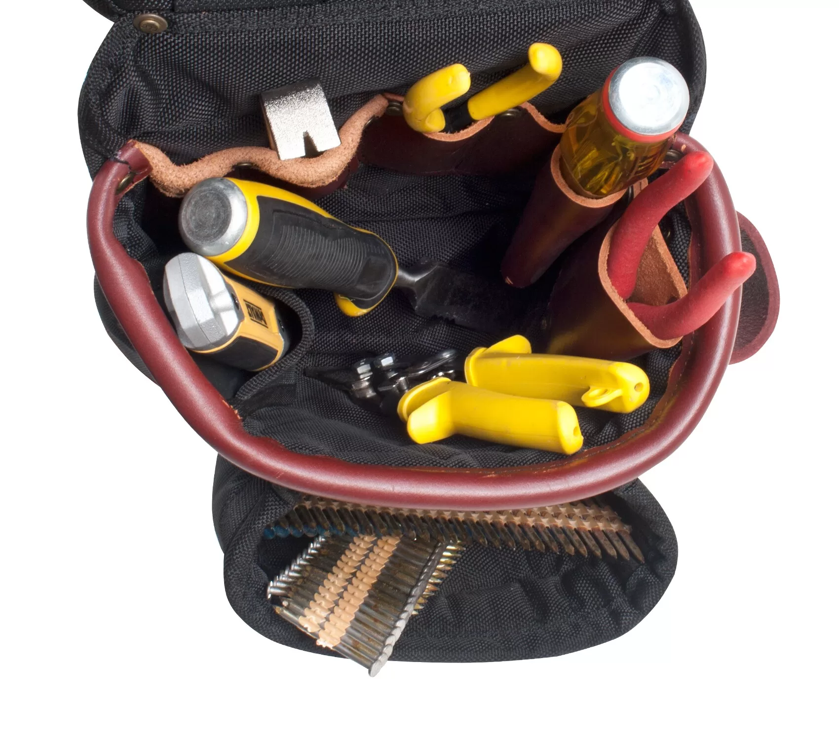 Custom LeatherCraft 19 Pocket Top of the Line Framer's Adjustable Ballistic Nylon Apron - Image 5