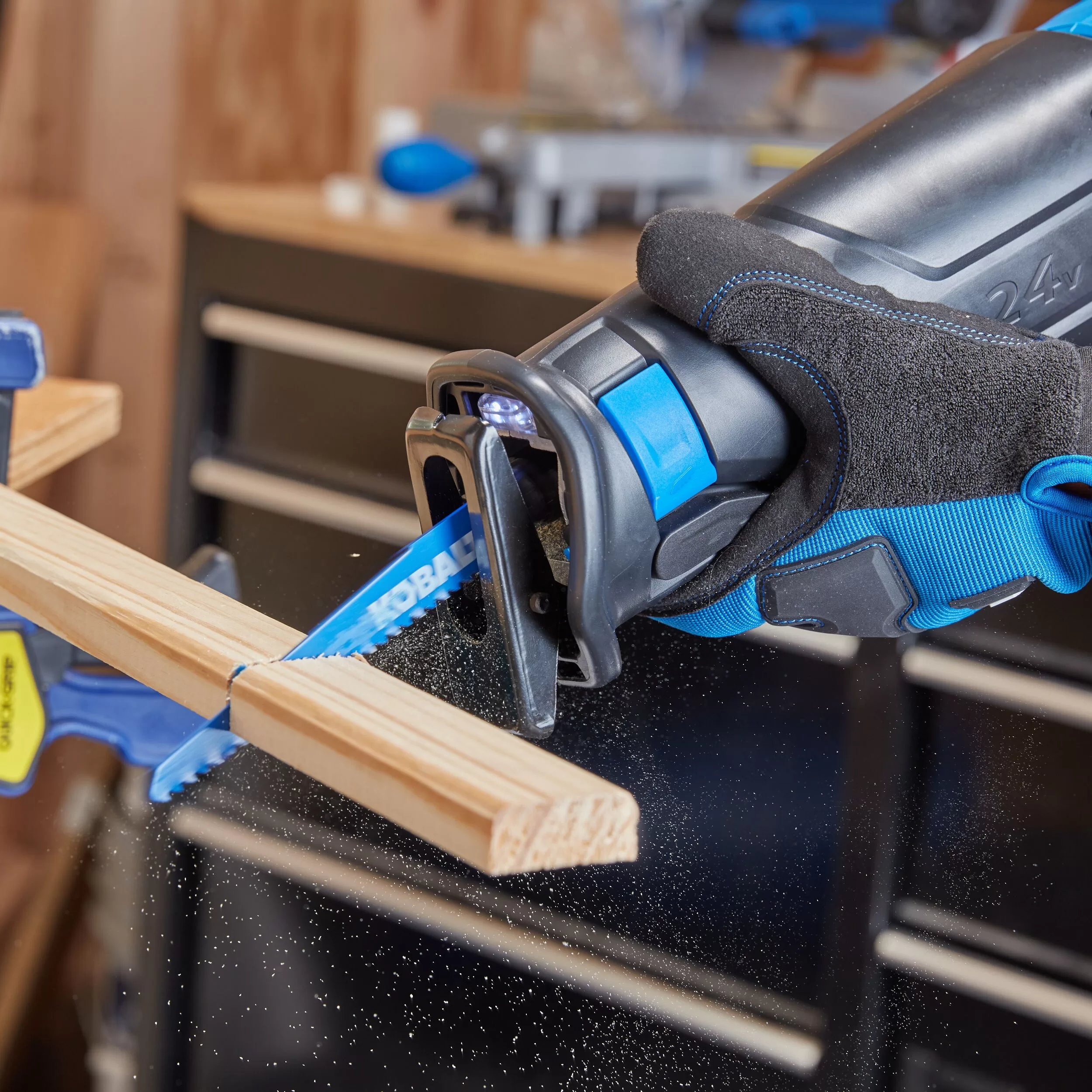 Kobalt 24-volt Max Variable Speed Brushless Cordless Reciprocating Saw (Tool Only) - Image 5
