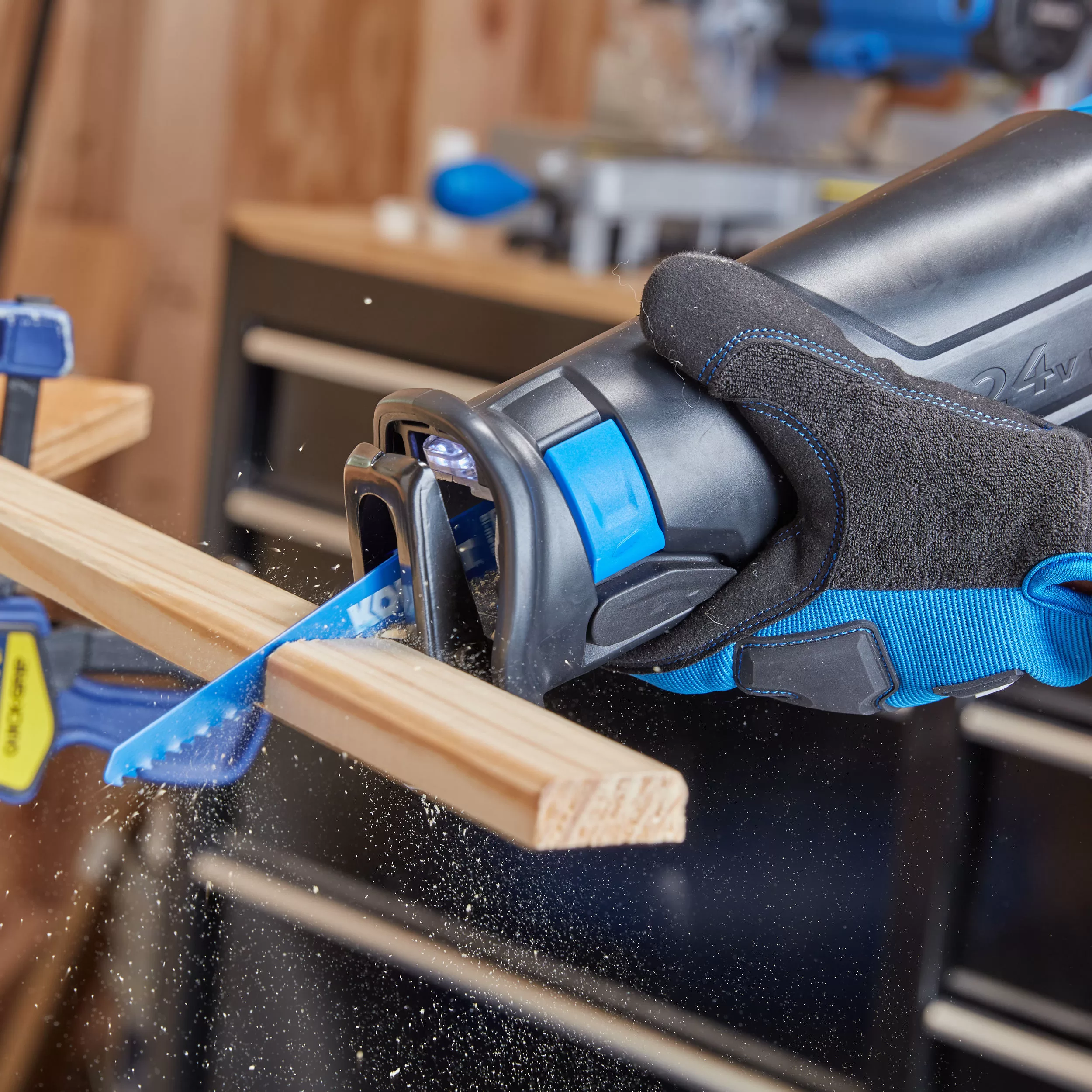 Kobalt 24-volt Max Variable Speed Brushless Cordless Reciprocating Saw (Tool Only) - Image 7