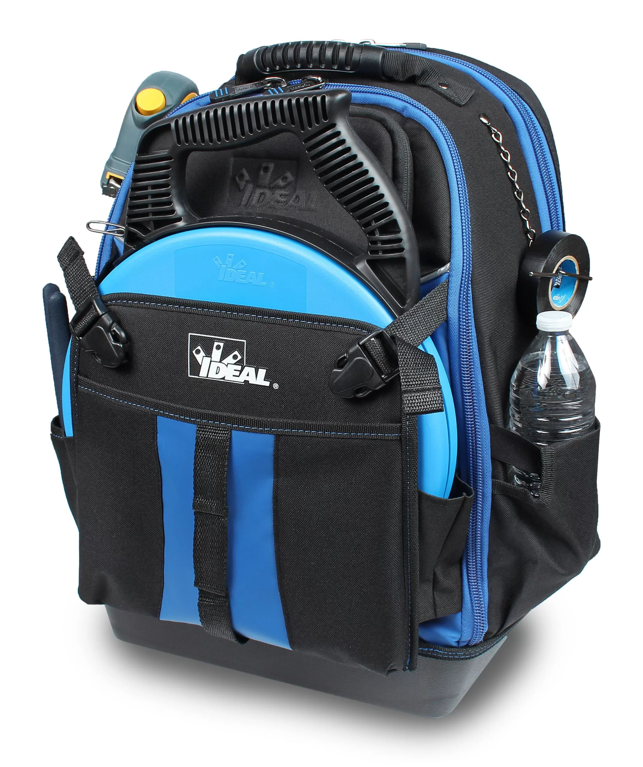 IDEAL Pro Series Black Polyester 16-in Zippered Backpack - Image 6
