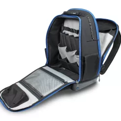 Alternative view of IDEAL Pro Series Black Polyester 16-in Zippered Backpack