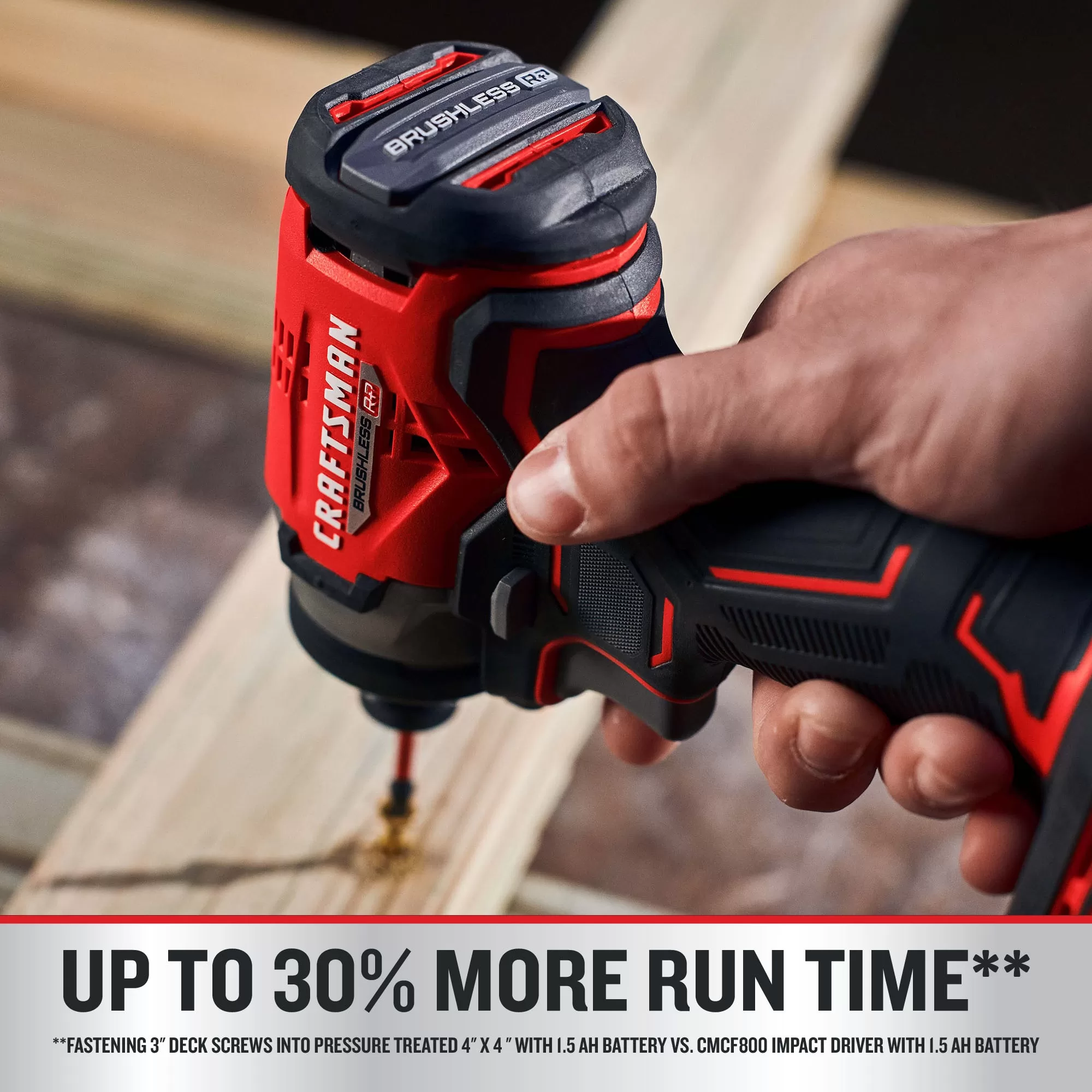 CRAFTSMAN V20 RP 20-volt Max Variable Speed Brushless Cordless Impact Driver (2-Batteries Included) - Image 3