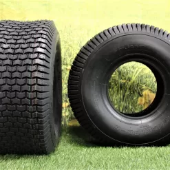 Antego Tire and Wheel 20x8.00-8 4 Ply Turf Tires for Lawn & Garden Mower 20x8-8 (Set of 2)