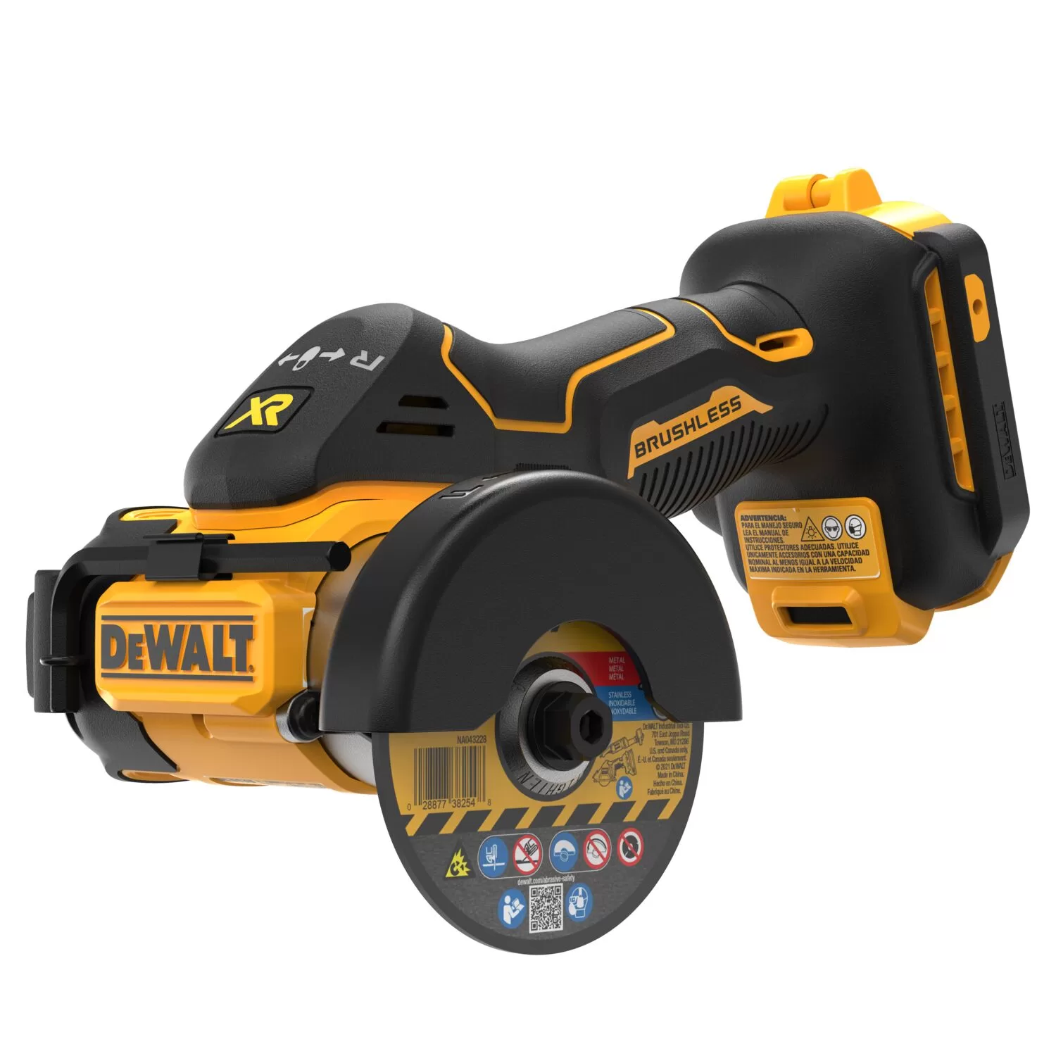DEWALT DCS438B XR 3-in 20-volt Max Trigger Switch Brushless Cordless Angle Grinder - Image 2
