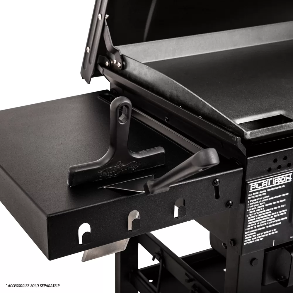 Char-Griller Flat Iron 3-Burner Griddle 3-Burner Liquid Propane Flat Top Grill - Image 7