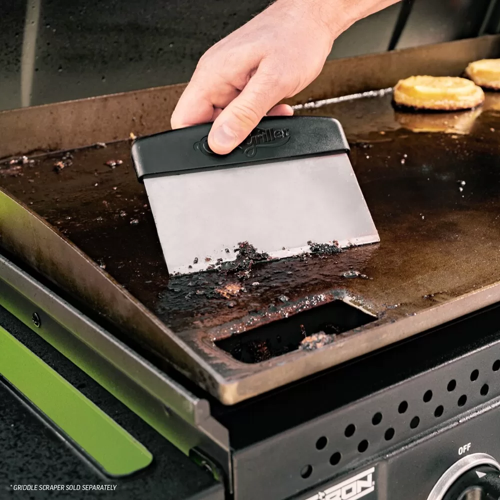 Char-Griller Flat Iron 3-Burner Griddle 3-Burner Liquid Propane Flat Top Grill - Image 9