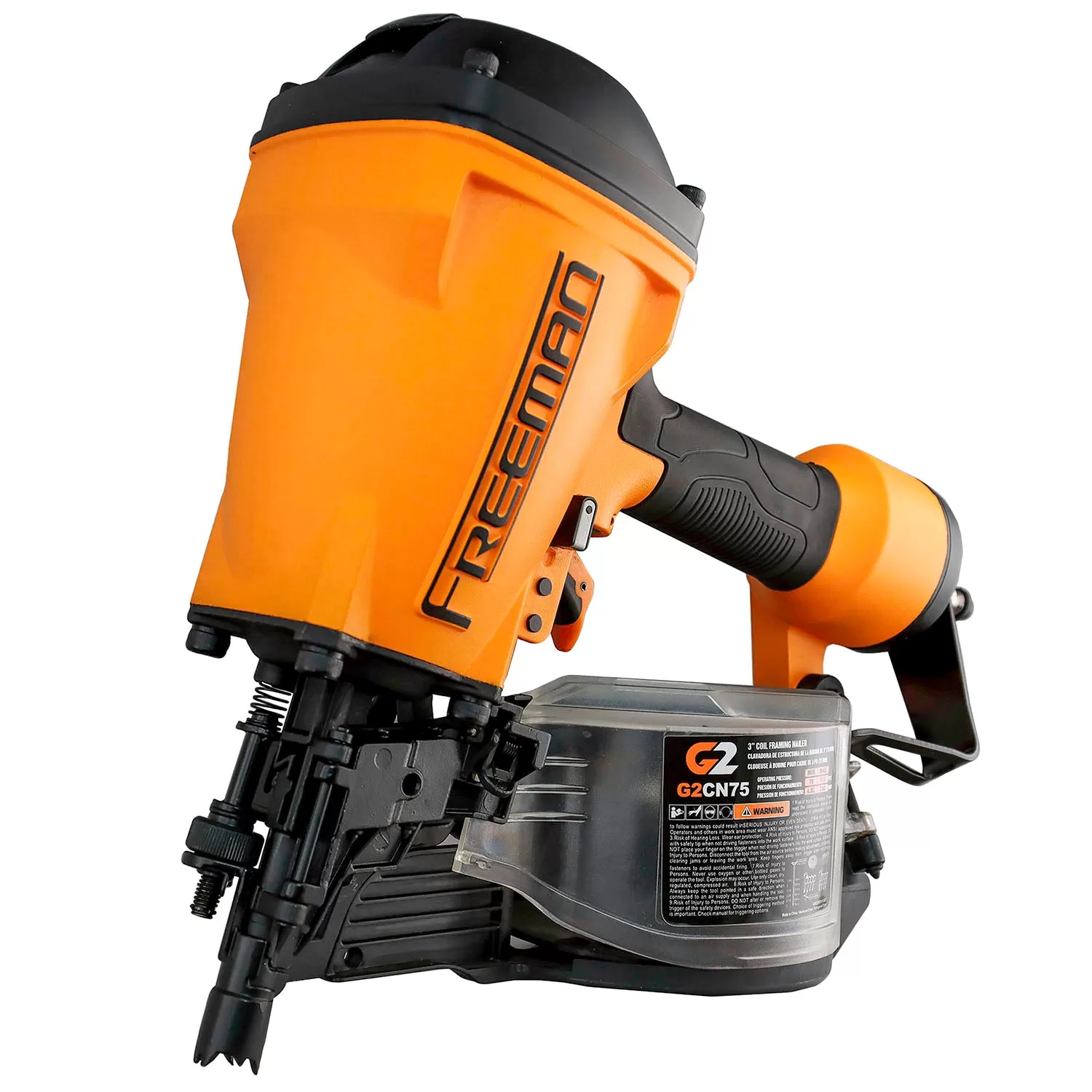 FREEMAN All-new 2nd Generation 3-in 15-Degree Pneumatic Framing Nailer