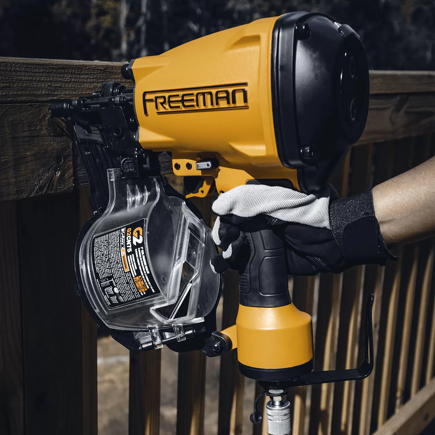 FREEMAN All-new 2nd Generation 3-in 15-Degree Pneumatic Framing Nailer - Image 7