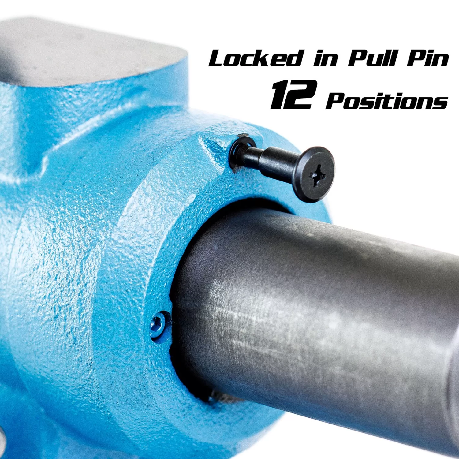 Capri Tools 5-in Ductile Iron Bench Vise - Image 5