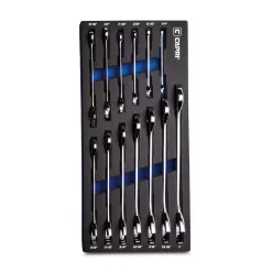 Capri Tools 13-Piece Set 6-point Standard (SAE) Standard Open End Wrench