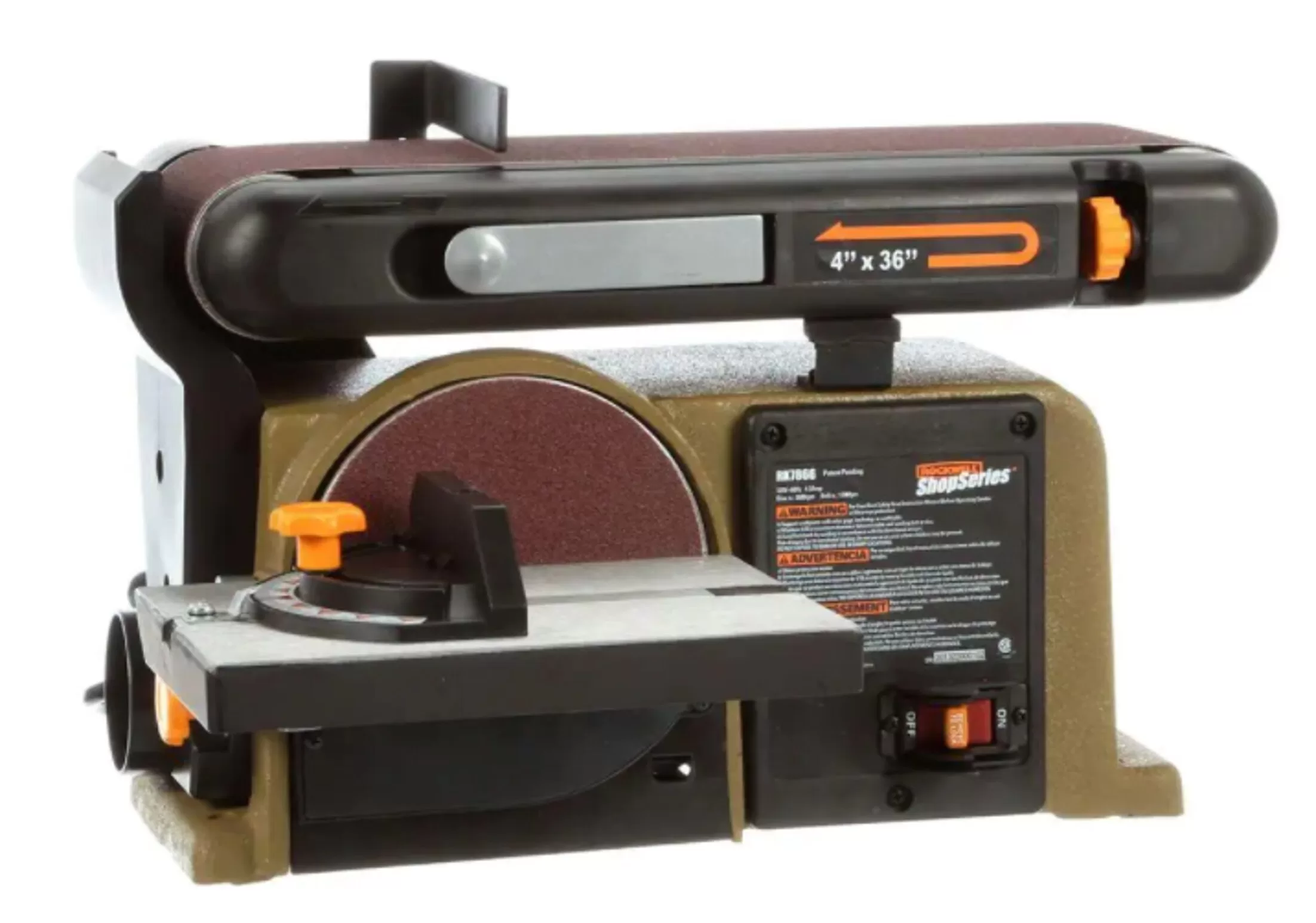 Shop Series by Rockwell 4.3-Amp Benchtop Sander - Image 2