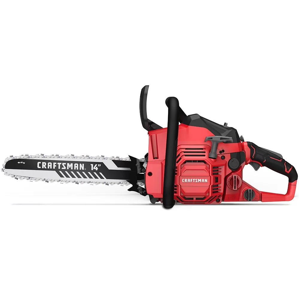 CRAFTSMAN CMXGSAMY42N4 S1450 14-in 42-cc 2-cycle Gas Chainsaw - Image 4