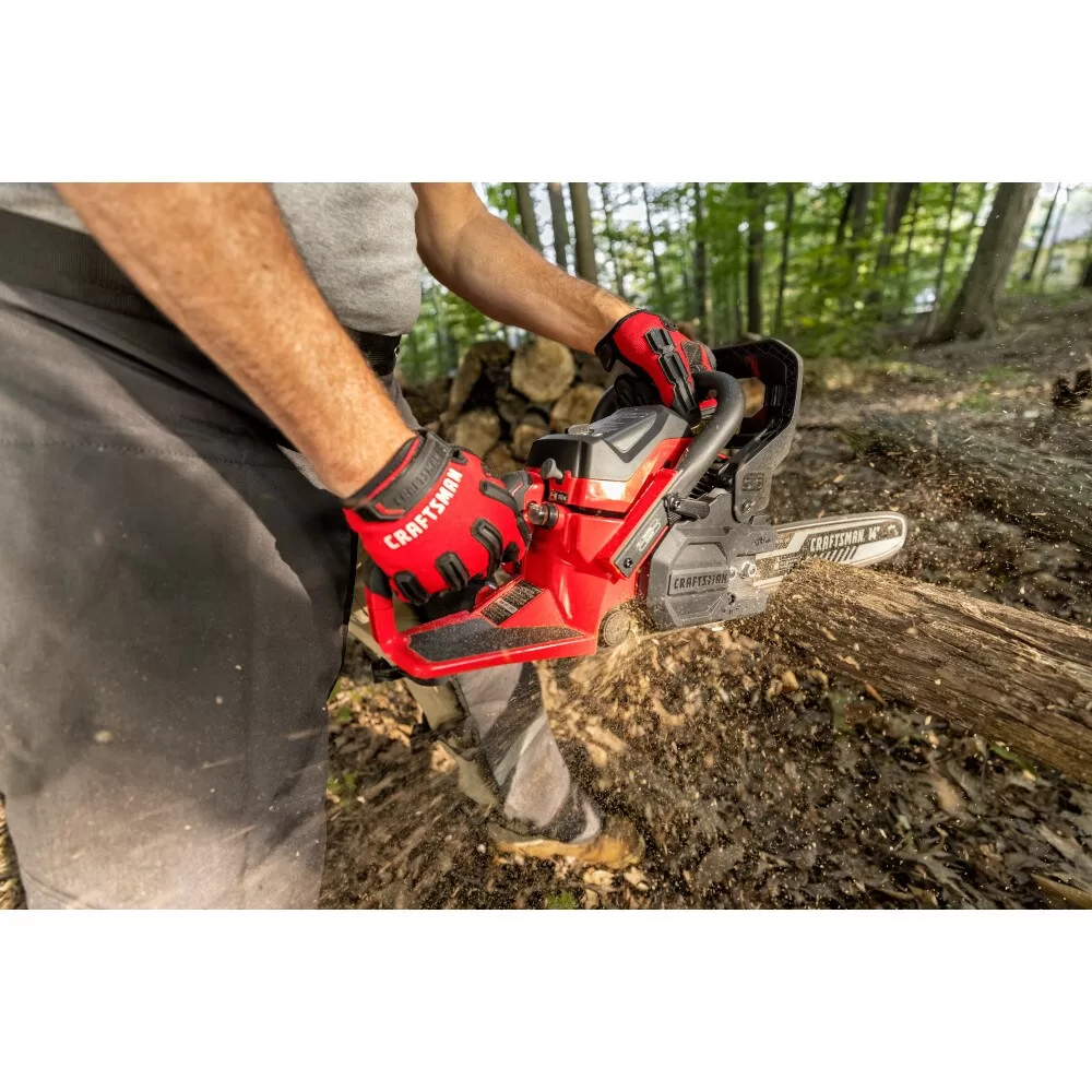 CRAFTSMAN CMXGSAMY42N4 S1450 14-in 42-cc 2-cycle Gas Chainsaw - Image 6