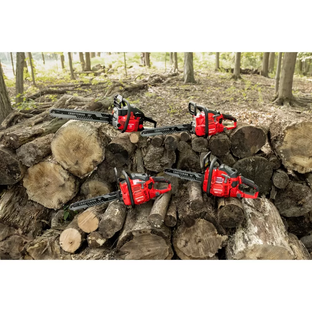 CRAFTSMAN CMXGSAMY42N4 S1450 14-in 42-cc 2-cycle Gas Chainsaw - Image 7