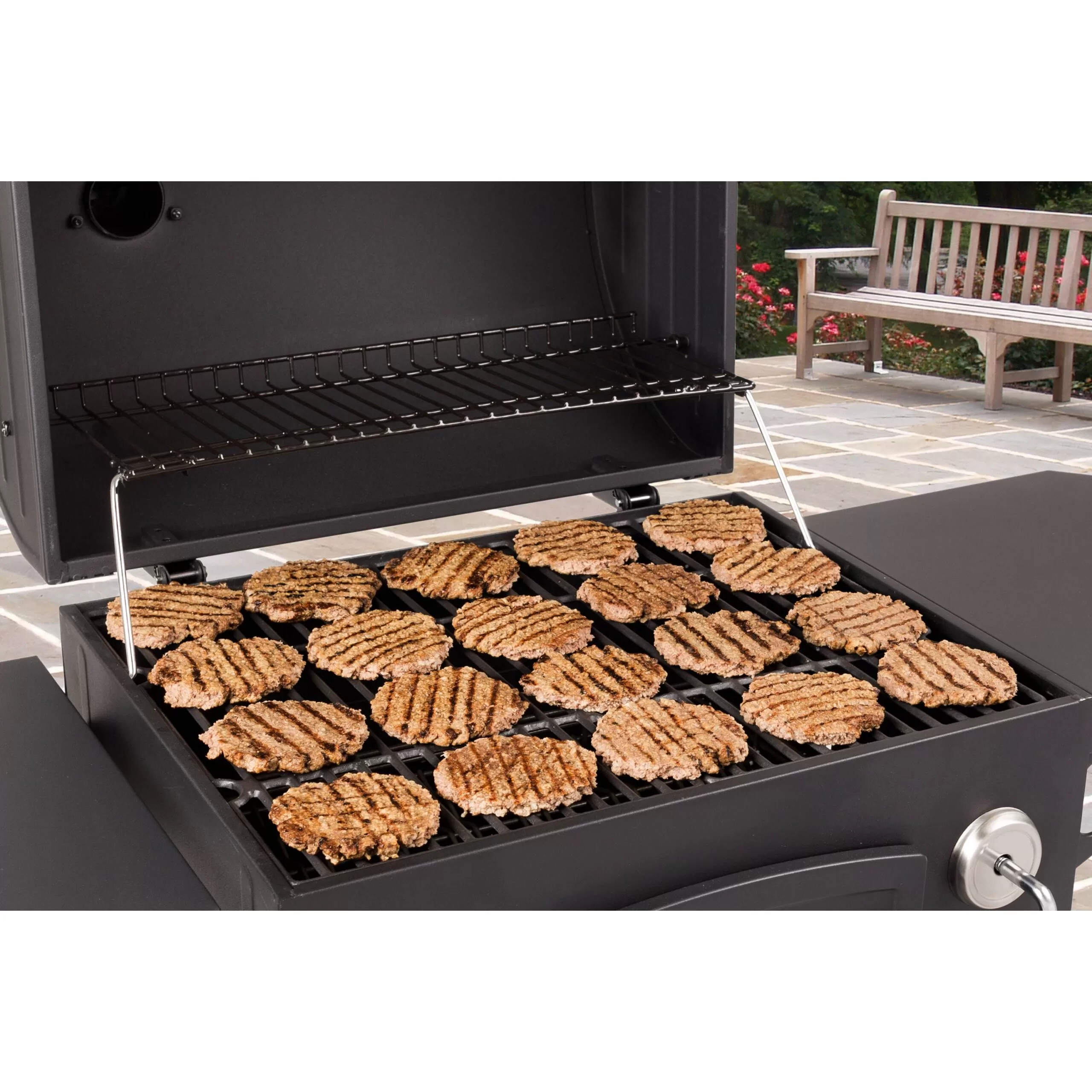 Dyna-Glo 22.5-in W Black Barrel Charcoal Grill - Image 10