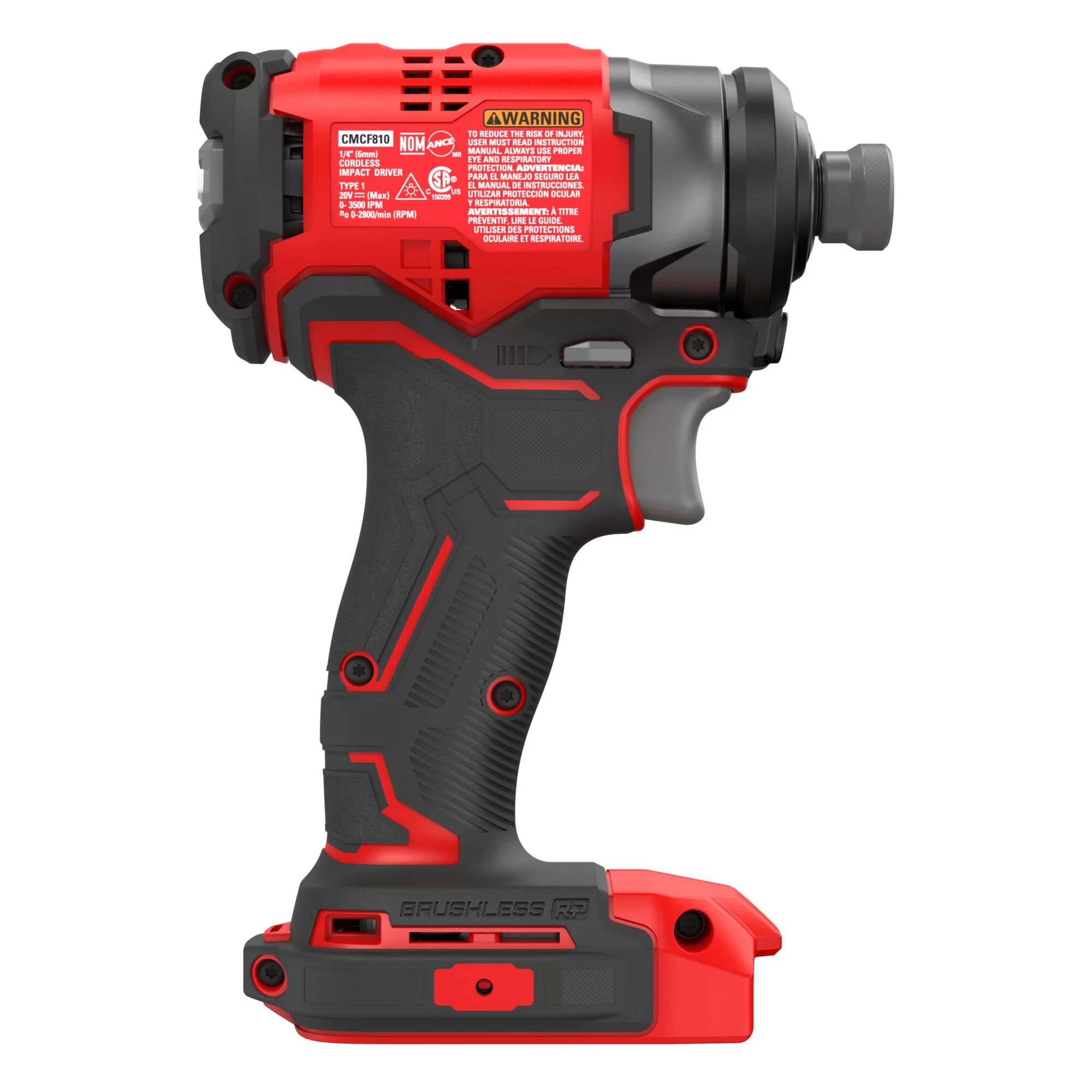 CRAFTSMAN V20 RP 20-volt Max Variable Speed Brushless 3/8-in Drive Cordless Impact Wrench (Tool only) - Image 8