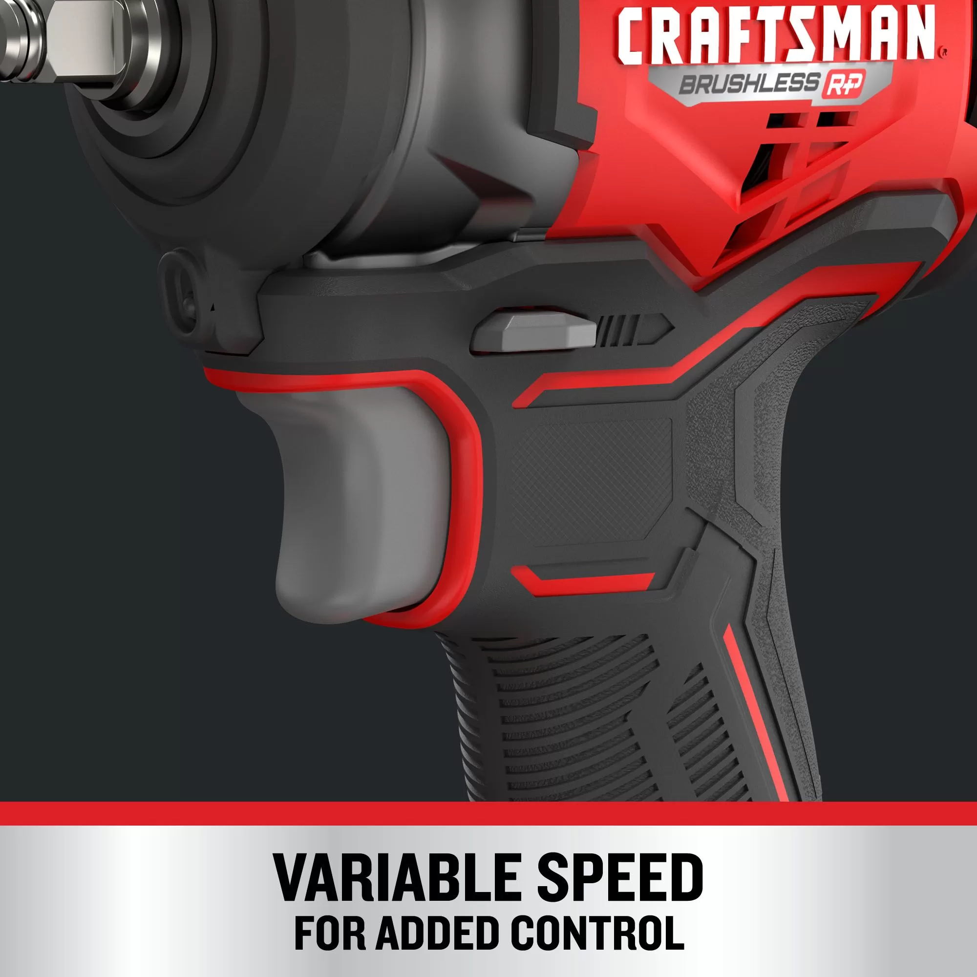 CRAFTSMAN V20 RP 20-volt Max Variable Speed Brushless 3/8-in Drive Cordless Impact Wrench (Tool only) - Image 5