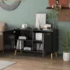 FUFU&GAGA 2-Door Multi Functional Storage Cabinet Chest