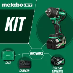 Alternative view of Metabo HPT 36V MultiVolt 1/2 Inch Mid-Torque Impact Wrench