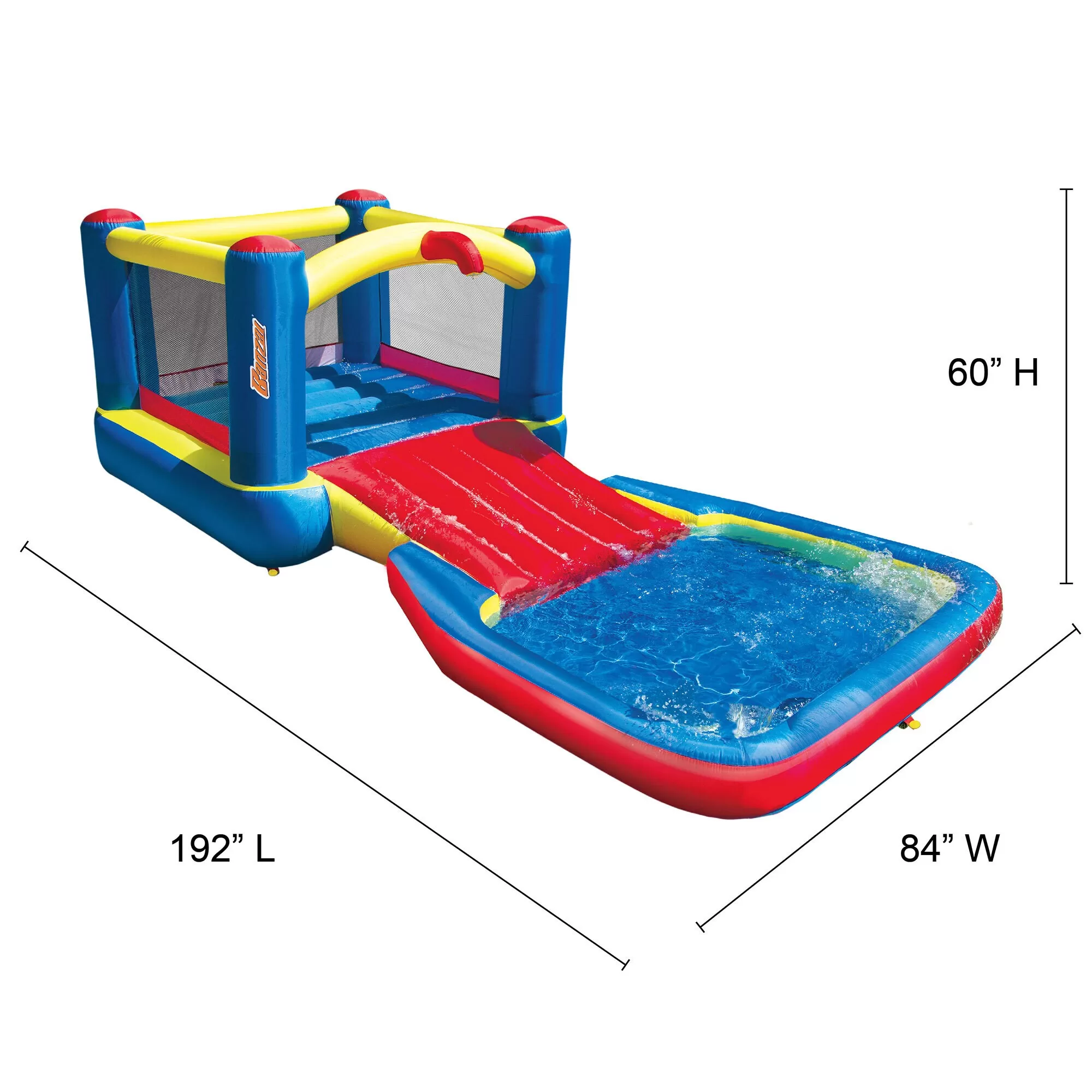 Banzai 16-in x PVC Bounce House - Image 2