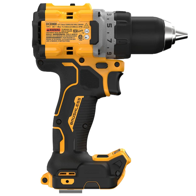 DEWALT DCD800B XR 20-volt Max 1/2-in Brushless Cordless Drill (Tool Only) - Image 19