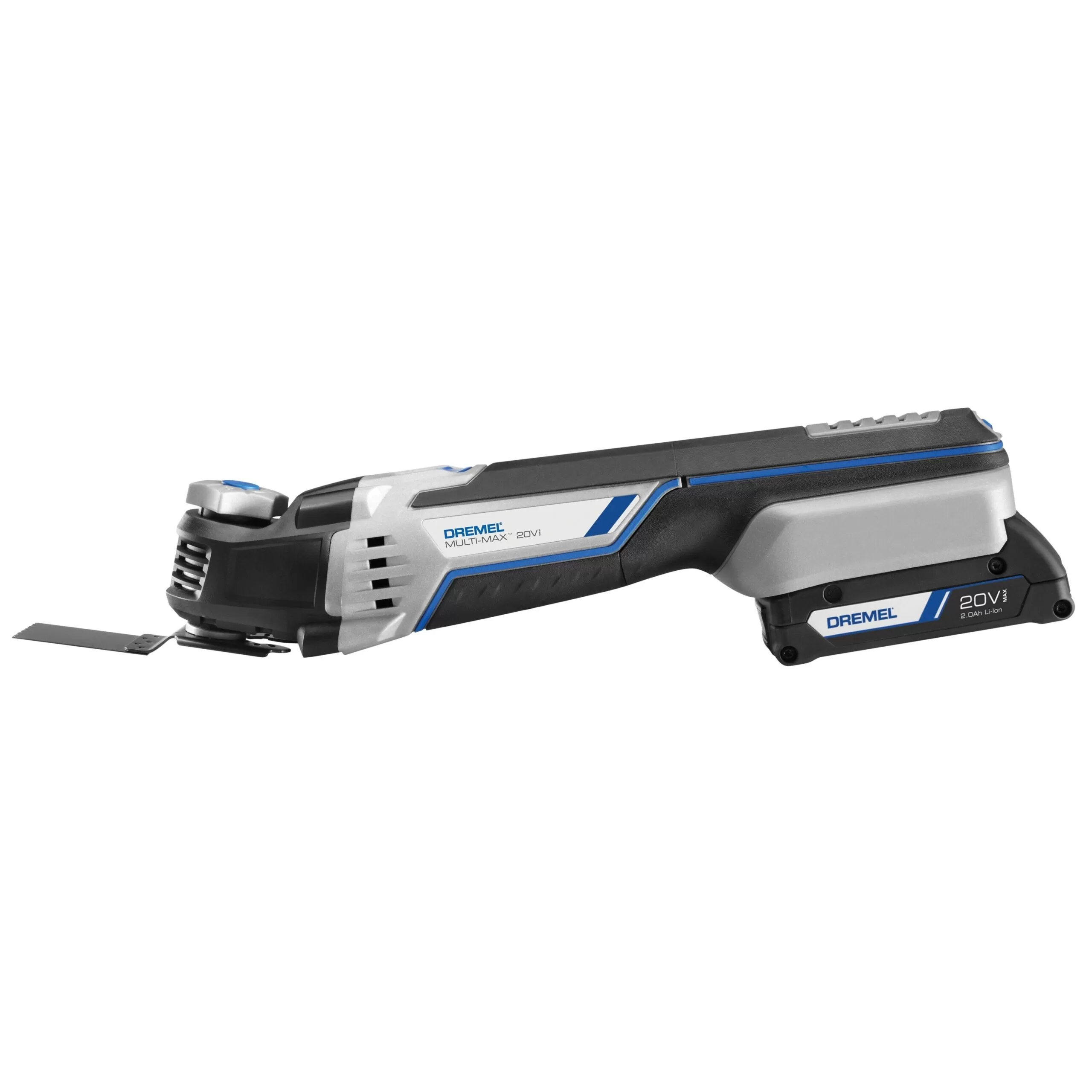 Dremel 8-Piece 2-Amp 20-volt Max Variable Speed Oscillating Multi-Tool Kit with Soft Case (1-Battery Included) - Image 8