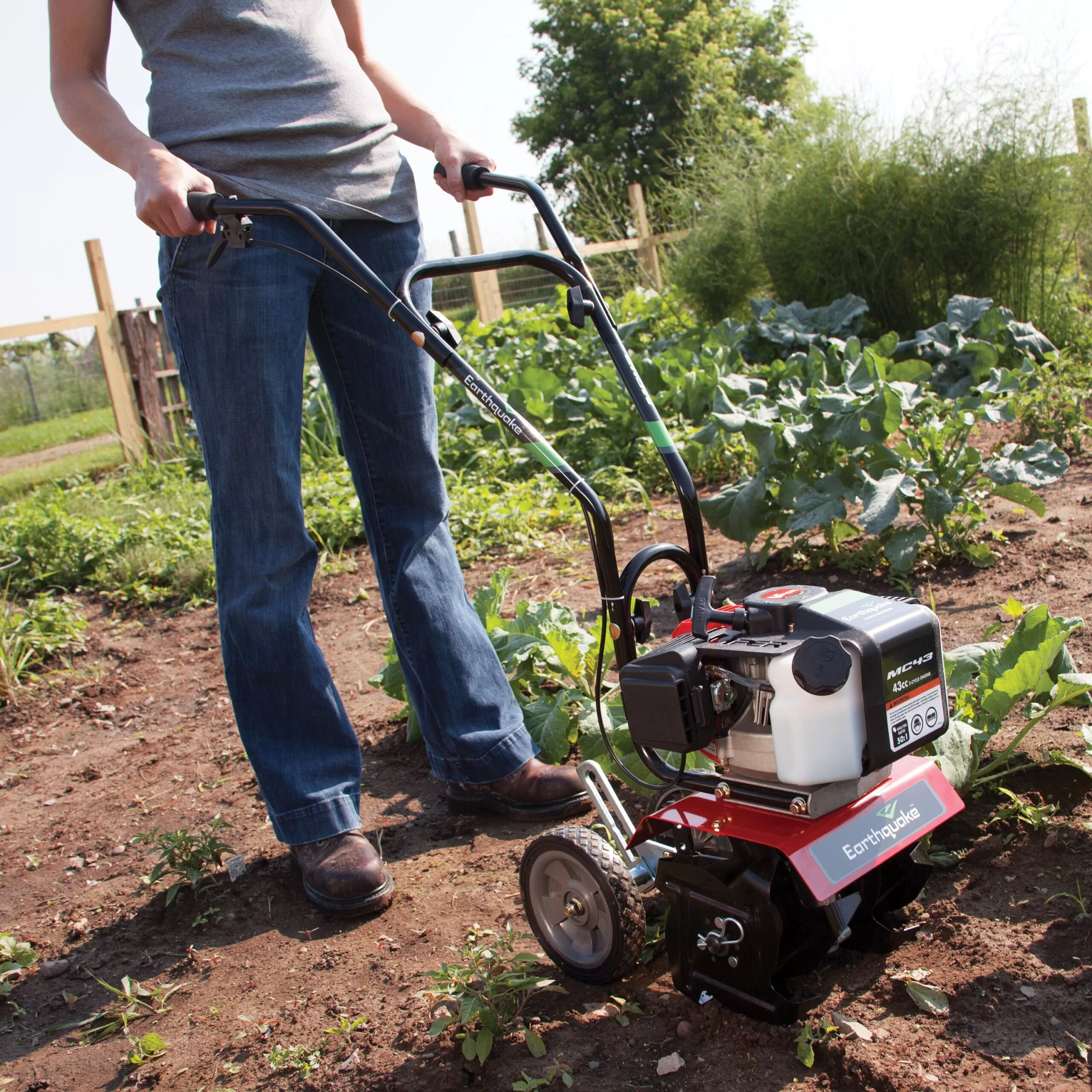 Earthquake MC43 43-cc 2-Cycle 10-in Forward-rotating Gas Cultivator - Image 16