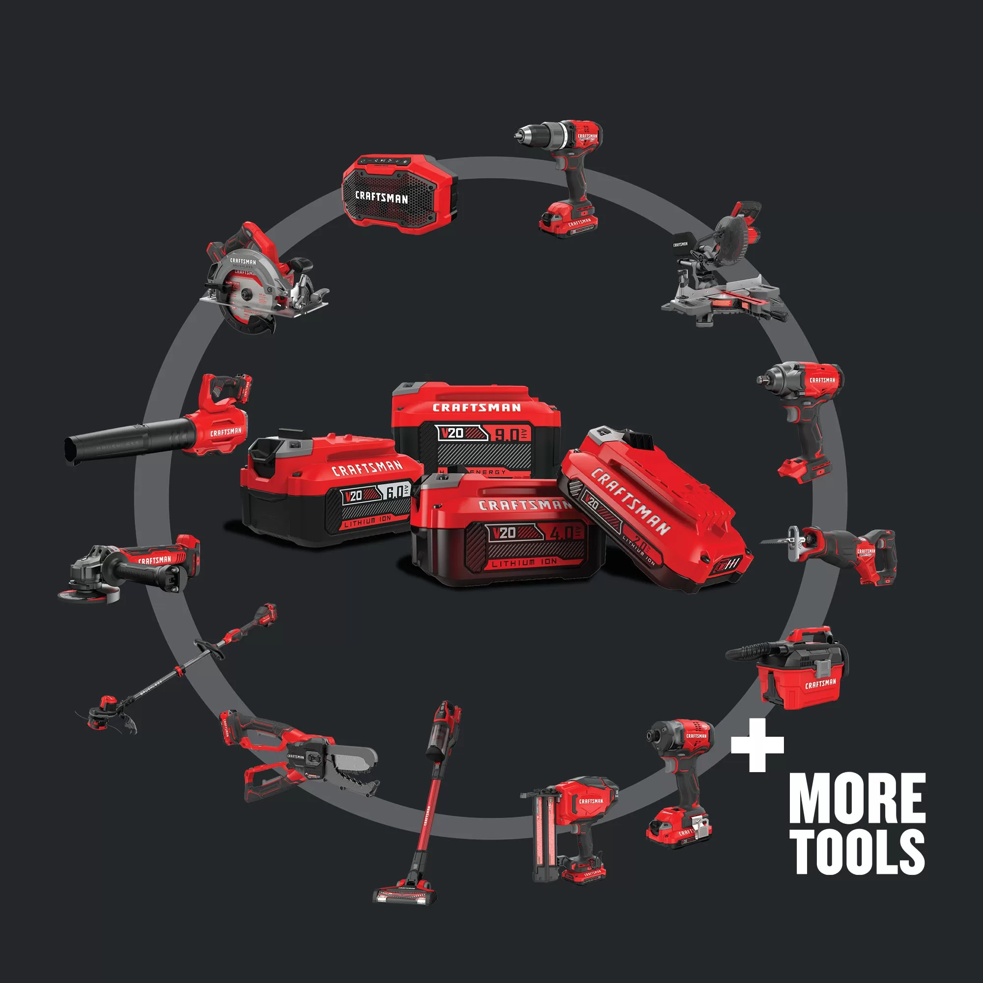 CRAFTSMAN V20 RP 20-volt Max Variable Speed Brushless Cordless Impact Driver (2-Batteries Included) - Image 6