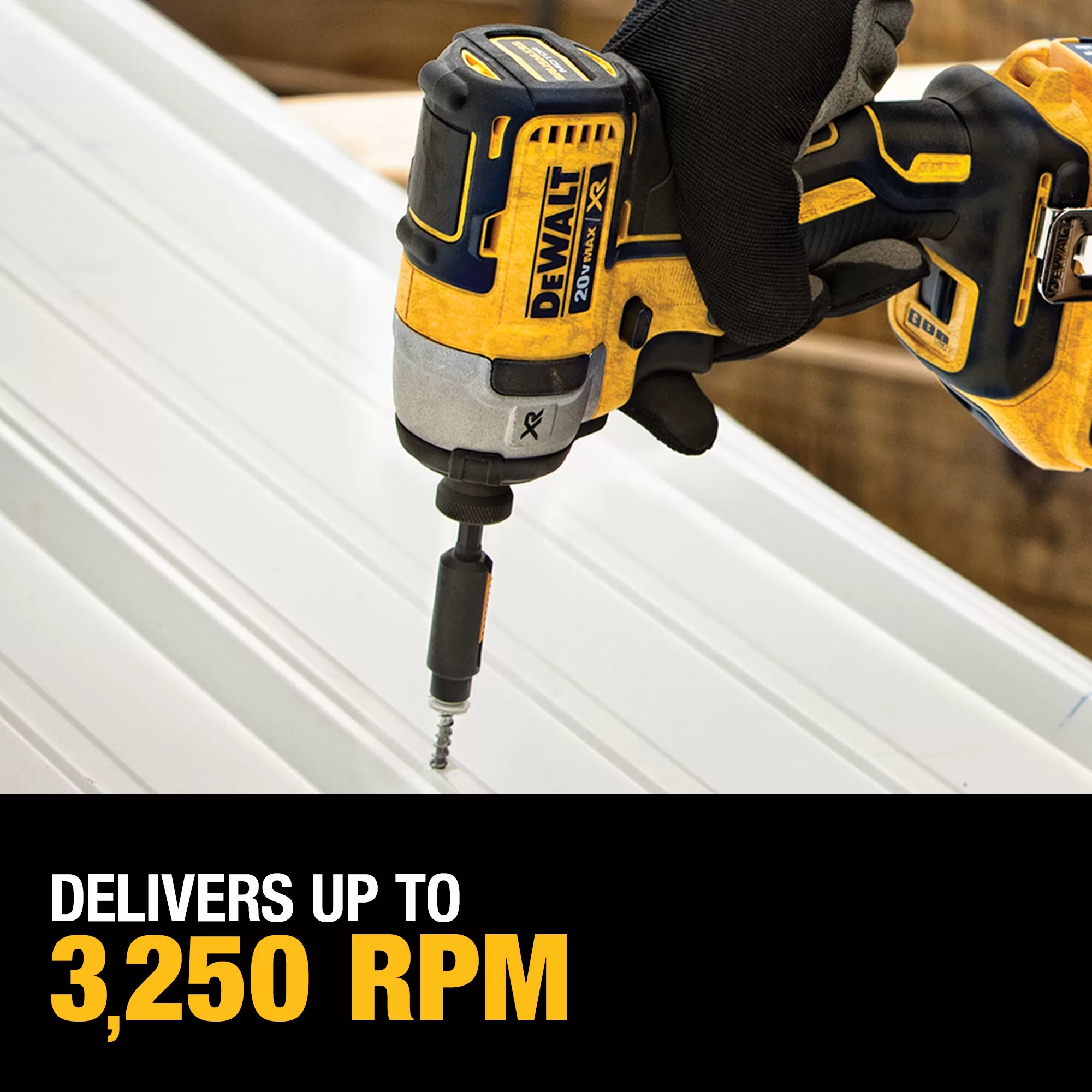 DEWALT 20V MAX XR HD-Impact Kit with 2 Batteries, Charger and Tool Bag - Image 8