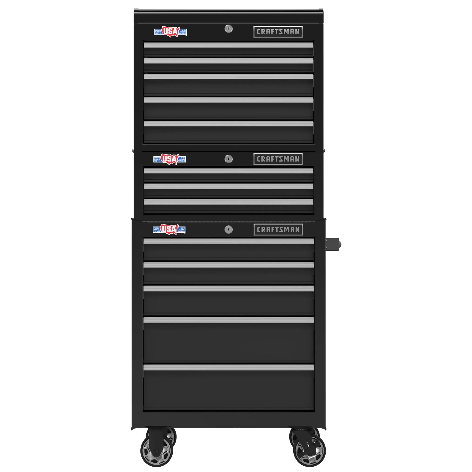 CRAFTSMAN 2000 Series 26-in W x 19.75-in H 5-Drawer Steel Tool Chest (Black) - Image 5