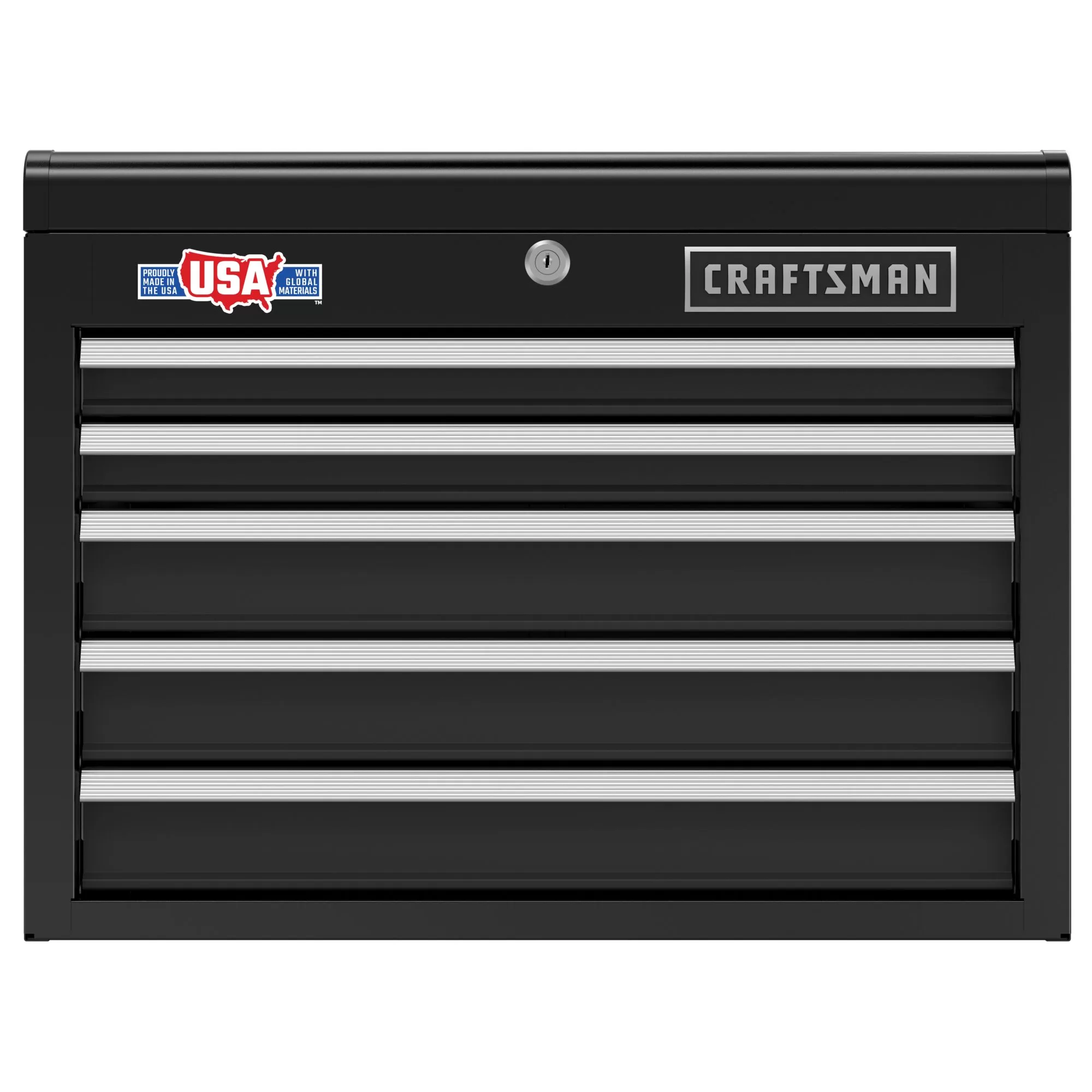 CRAFTSMAN 2000 Series 26-in W x 19.75-in H 5-Drawer Steel Tool Chest (Black) - Image 4