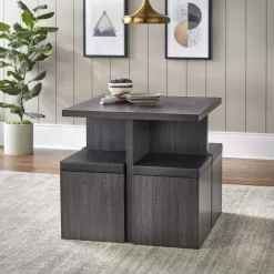 Mainstays 5-Piece Dexter Dining Set with Storage Ottoman
