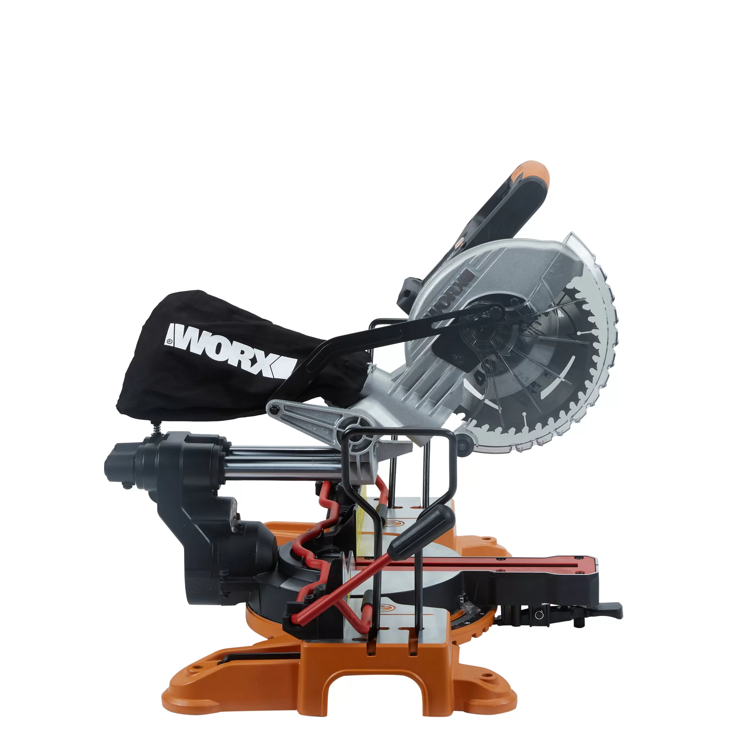 WORX Power Share POWER SHARE 7-1/4-in 20-volt Max Single Bevel Sliding Compound Cordless Miter Saw (Cordless) - Image 7