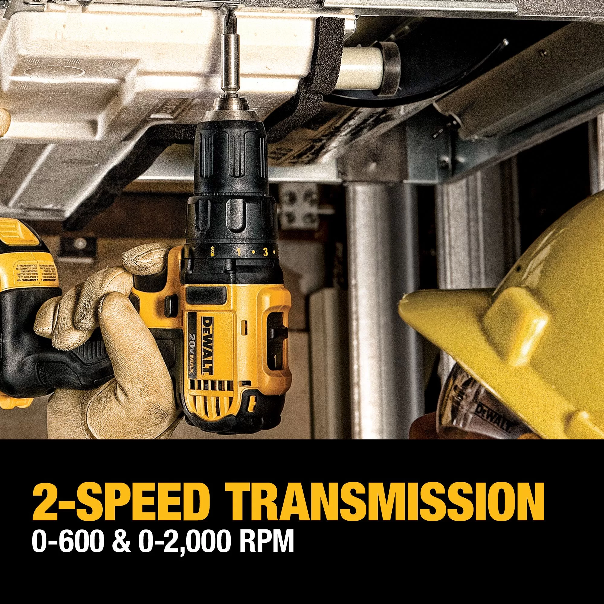 DEWALT DCK421D2 4-Tool 20-Volt Max Power Tool Combo Kit with Soft Case (2-Batteries and charger Included) - Image 7