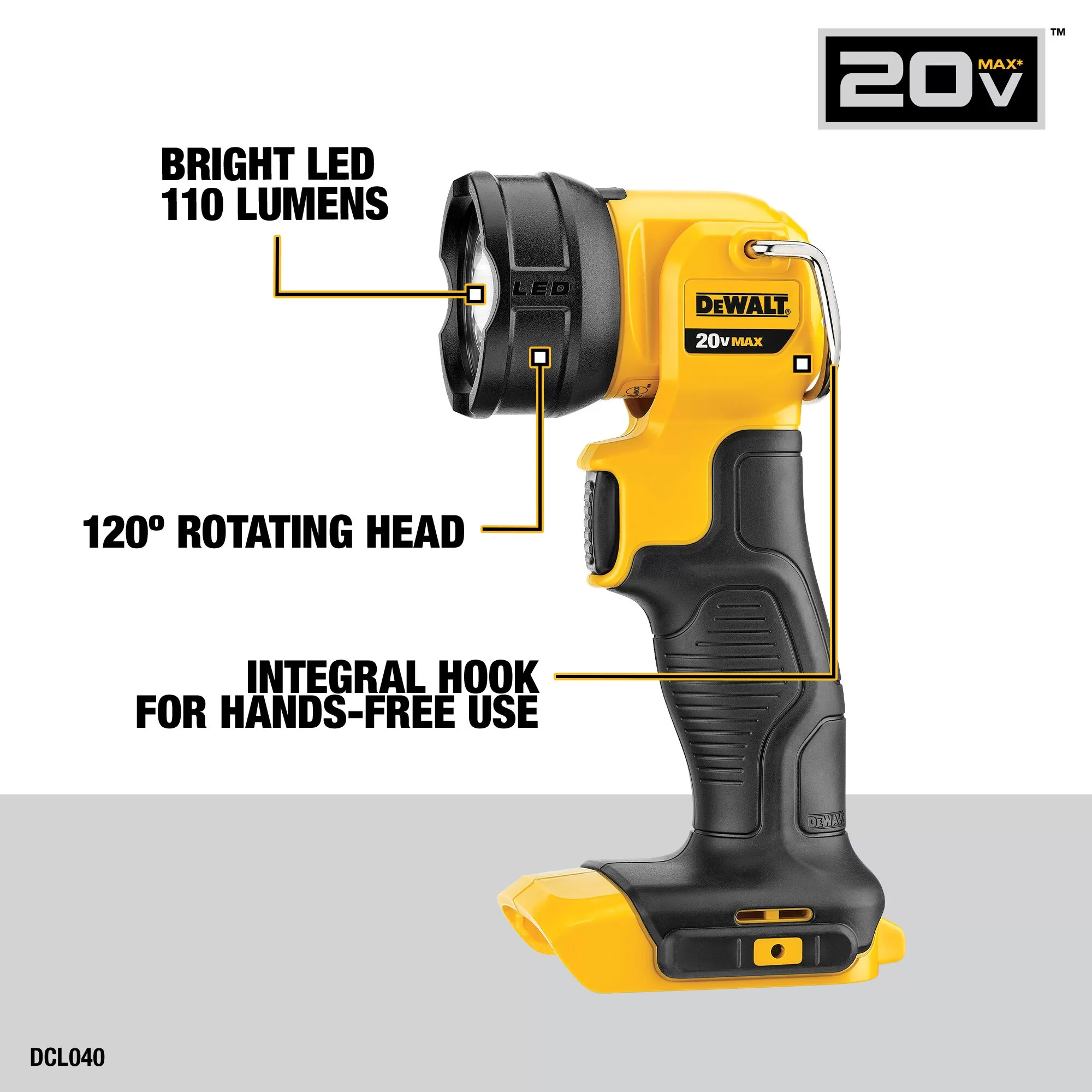 DEWALT DCK421D2 4-Tool 20-Volt Max Power Tool Combo Kit with Soft Case (2-Batteries and charger Included) - Image 6