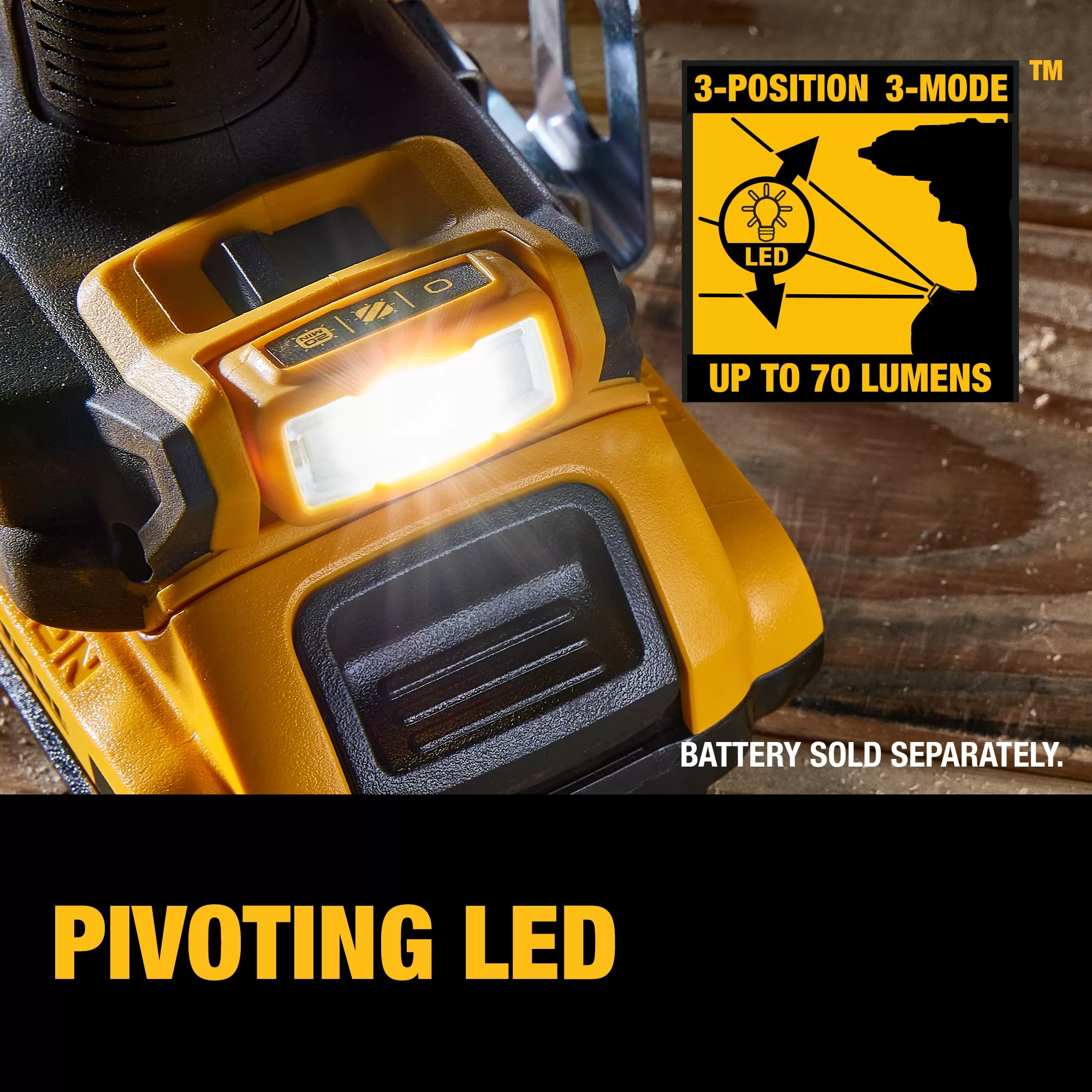 DEWALT 20V MAX XR Brushless Cordless 1/2-in Hammer Drill/Driver Kit - Image 4