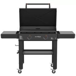 Blackstone 30" Culinary Omnivore Griddle with Hood 2-Burner Liquid Propane Flat Top Grill