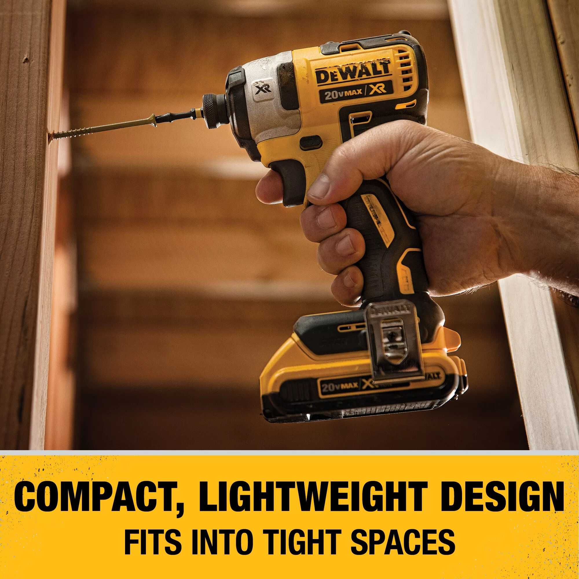 DEWALT XR 2-Tool 20-Volt Max Brushless Power Tool Combo Kit with Soft Case (2-Batteries and charger Included) - Image 9