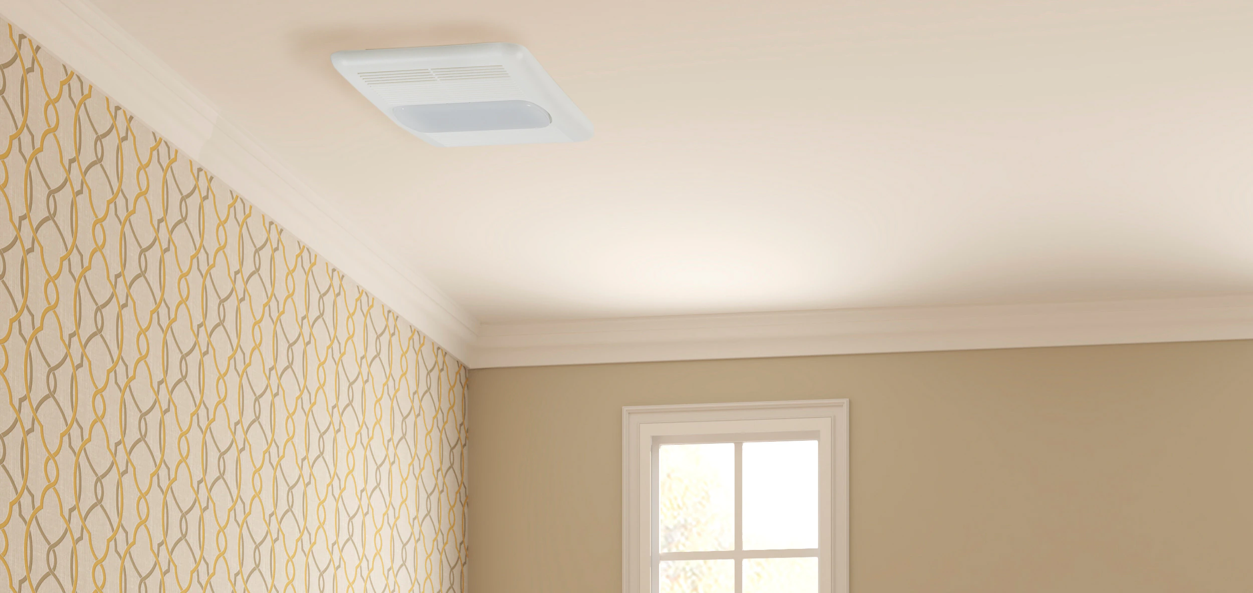 Utilitech Heater 1.5-Sone 80-CFM White Lighted Bathroom Fan and Heater - Image 6