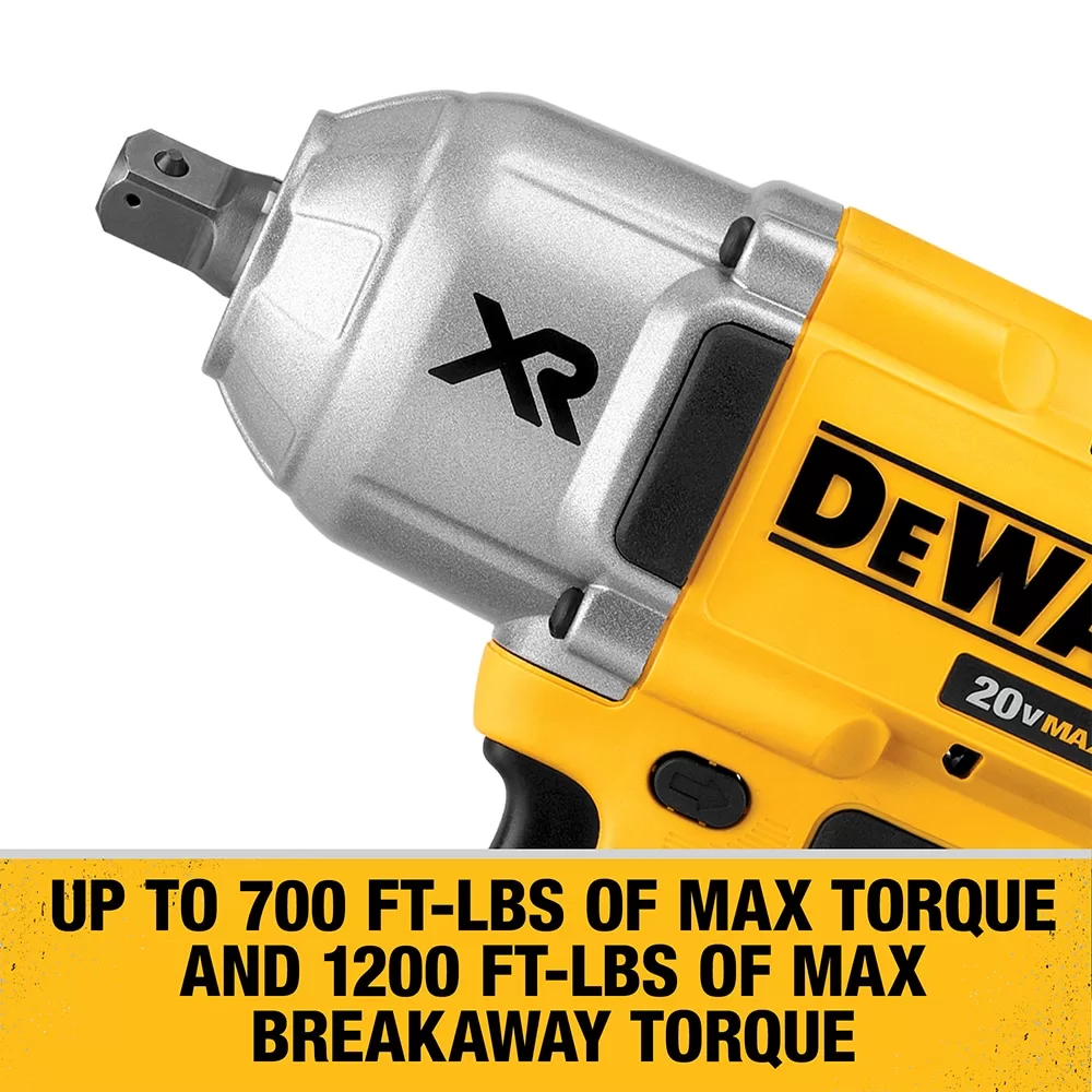 DEWALT Variable Speed Brushless 1/2-in square Drive Cordless Impact Wrench (Battery Included) - Image 5